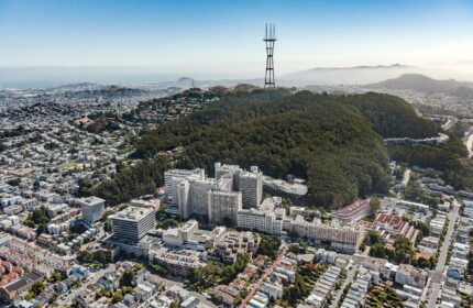 University of California San Francisco - Parnassus Heights Aerial View