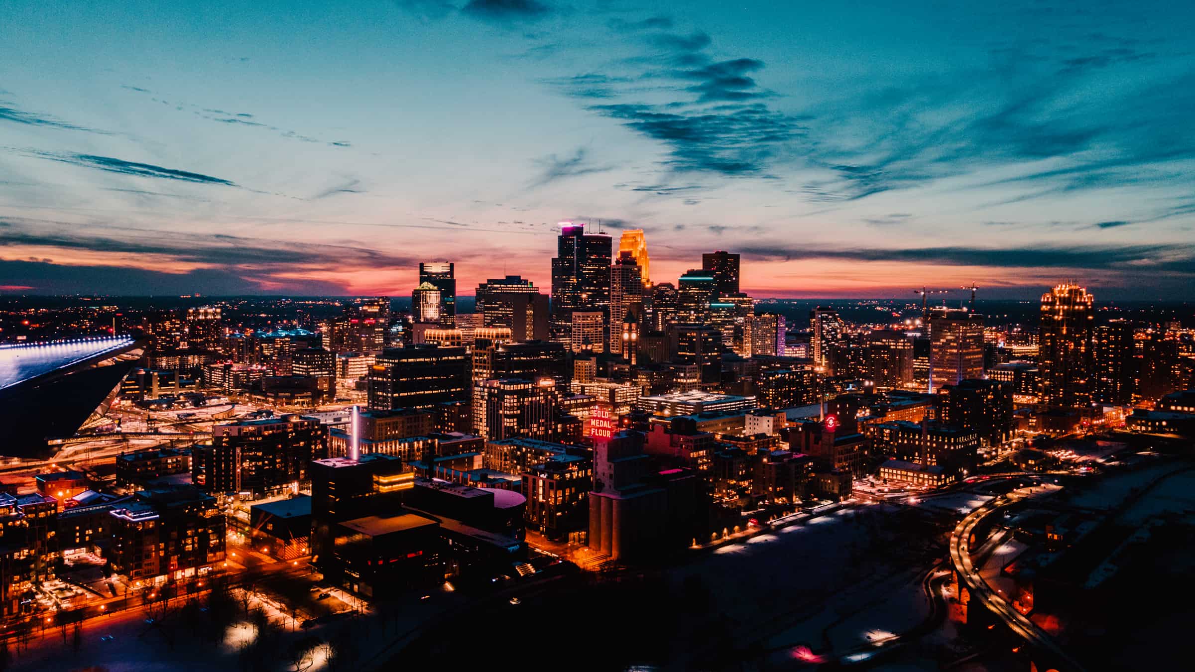 Minneapolis-St. Paul, MN Skyline