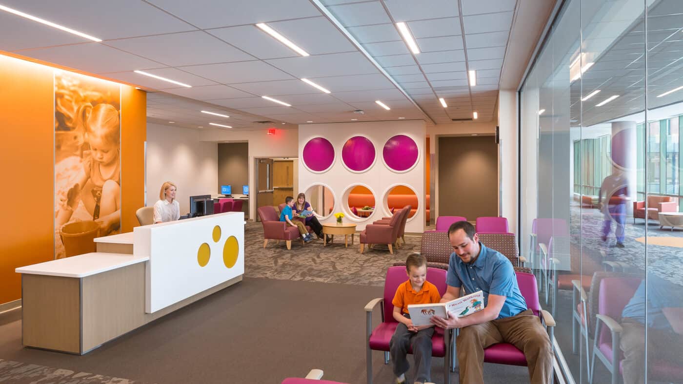 Akron Children's Hospital - Kay Jewelers Pavilion Family Seating