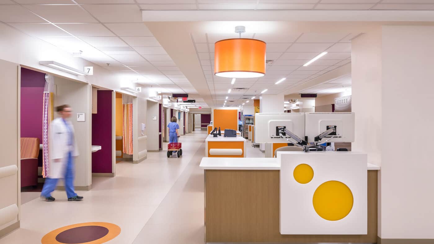 Akron Children's Hospital - Kay Jewelers Pavilion Exam Rooms