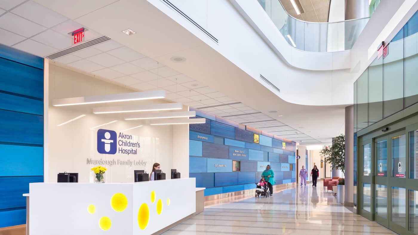 Akron Children's Hospital - Kay Jewelers Pavilion Hall and Lobby