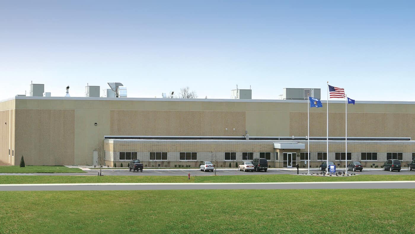 Albany International Engineered Fabrics Facility Exterior w/ Parking