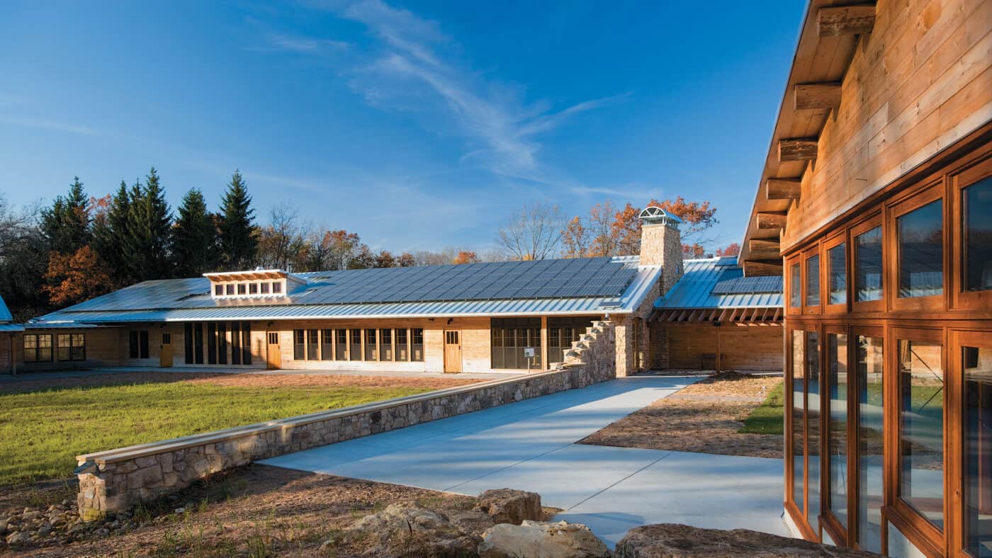 Aldo Leopold Legacy Center - Angled Exterior View