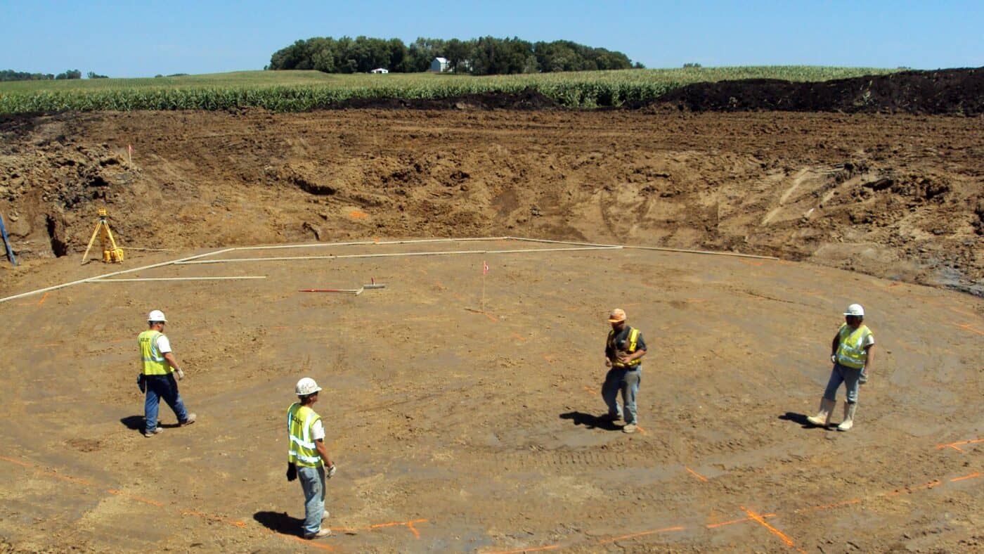 Alliance Energy - Bent Tree Wind Farm - Workers during Site Preparation