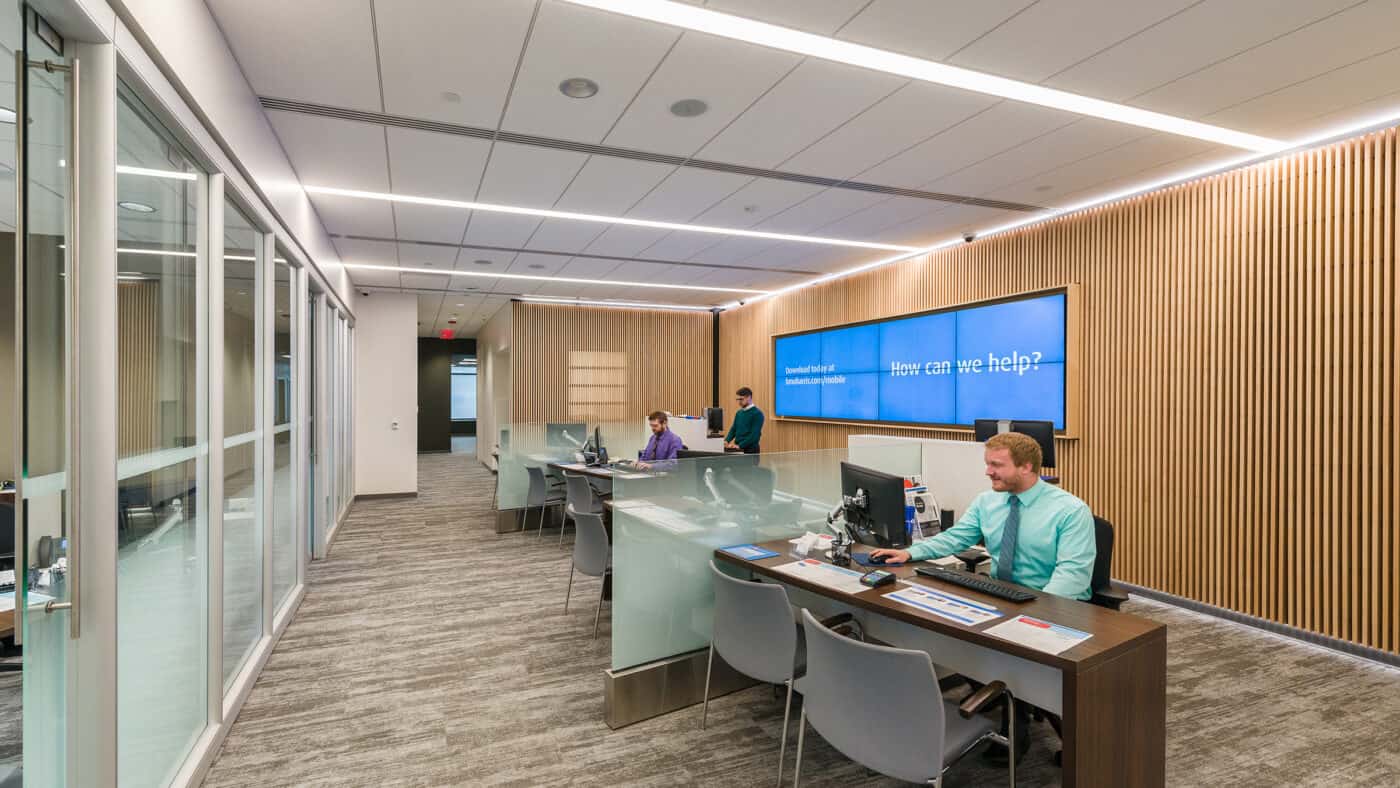 BMO Harris Bank - Eau Claire Bank Interior