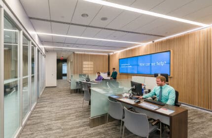 BMO Harris Bank - Eau Claire Bank Interior