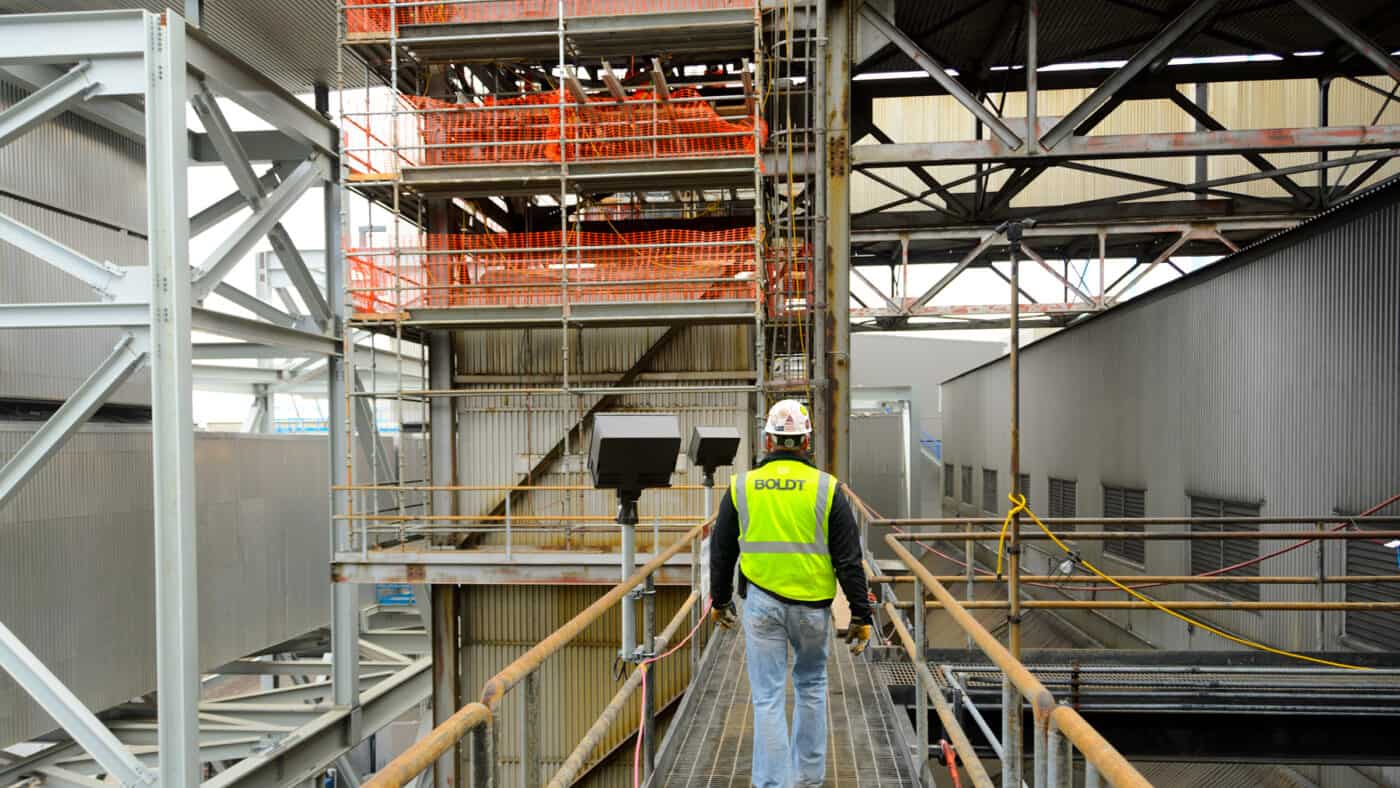 Consumers Energy - JH Campbells Generating Plant Unit 3 View from Catwalk