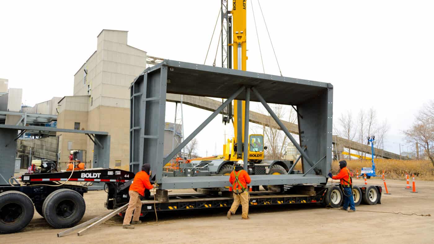 Consumers Energy - JH Campbells Generating Plant Unit 3 Installation Preparation