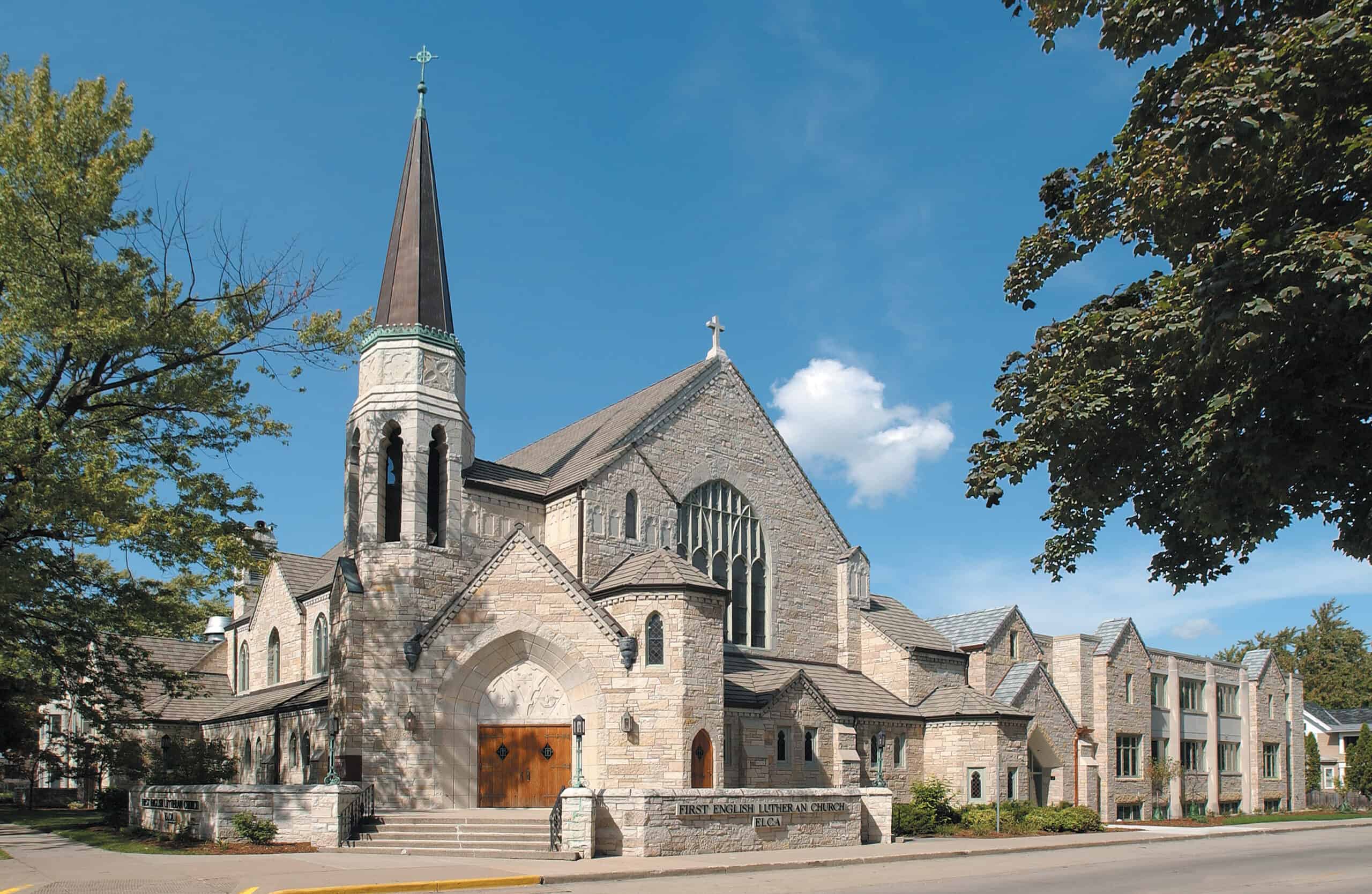 First English Lutheran Church Exterior from Street