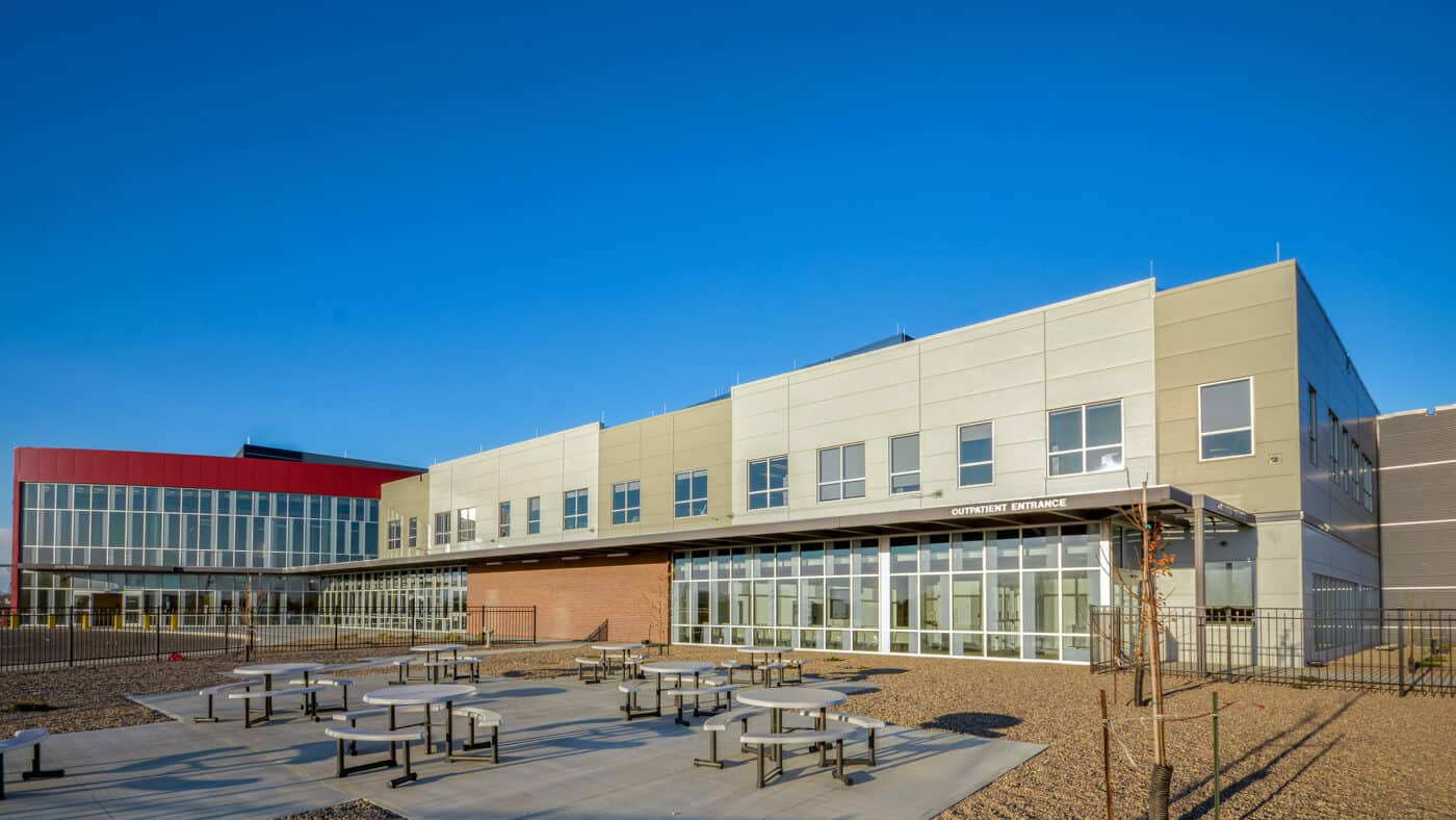 Five Hills Health Region Hospital Exterior Gathering Area