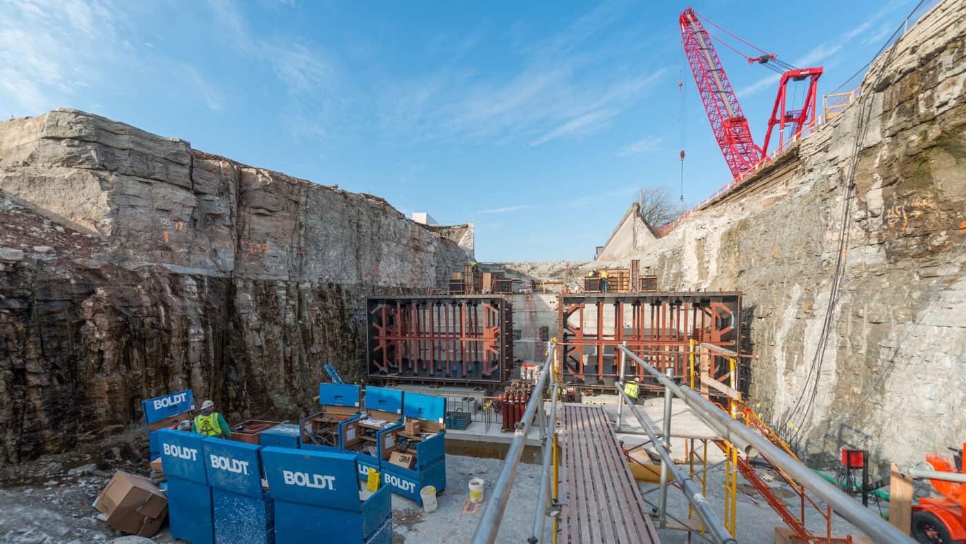 Kaukauna Utilities - Badger Hydro Plant Canal Construction