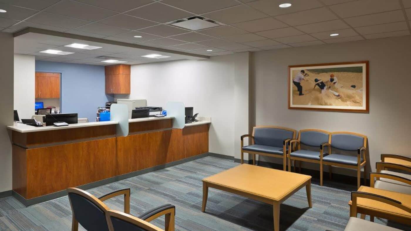 Lake Health - Women's Health Center Office Seating Area