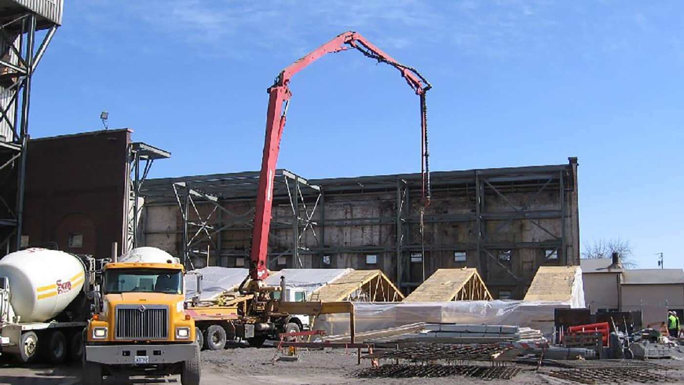 Laurentian Energy Authority - Biomass Energy Generating Facilities Construction Site Exterior View of Site