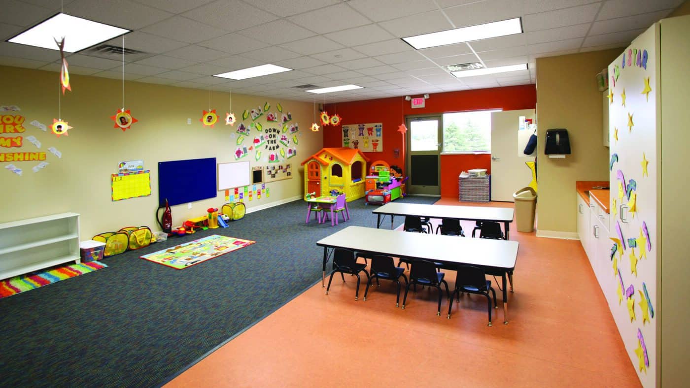 Little Scholars Day Care Exterior Classroom Construction - Alternate View