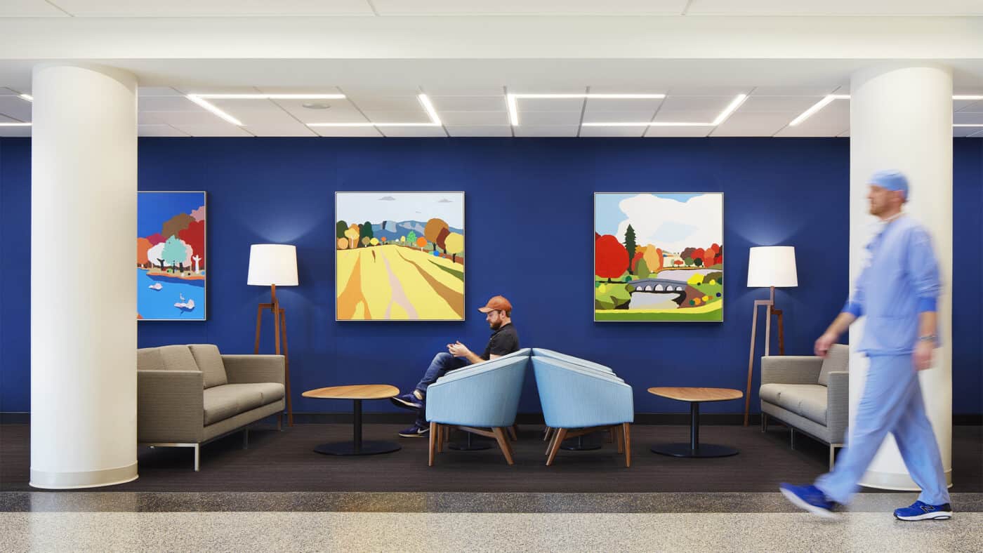 Mayo Clinic Health System - Mankato Hospital Seating Area