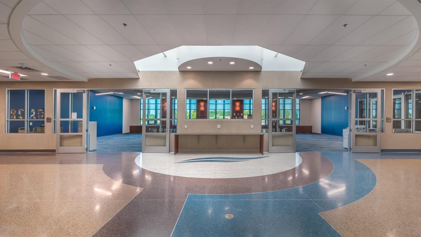 Moose Lake Community School Lobby