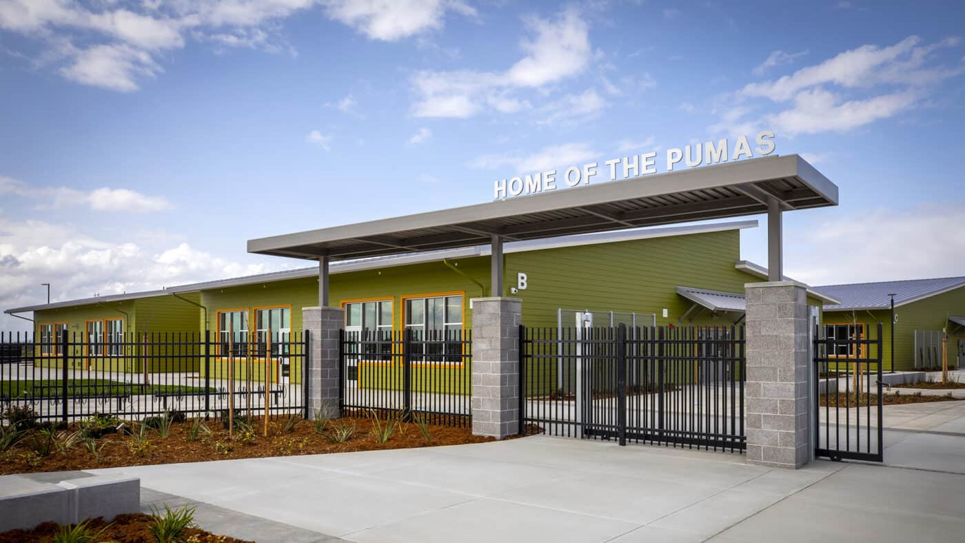 Natomas Unified School District - Paso Verde K-8 School Entrance Signage