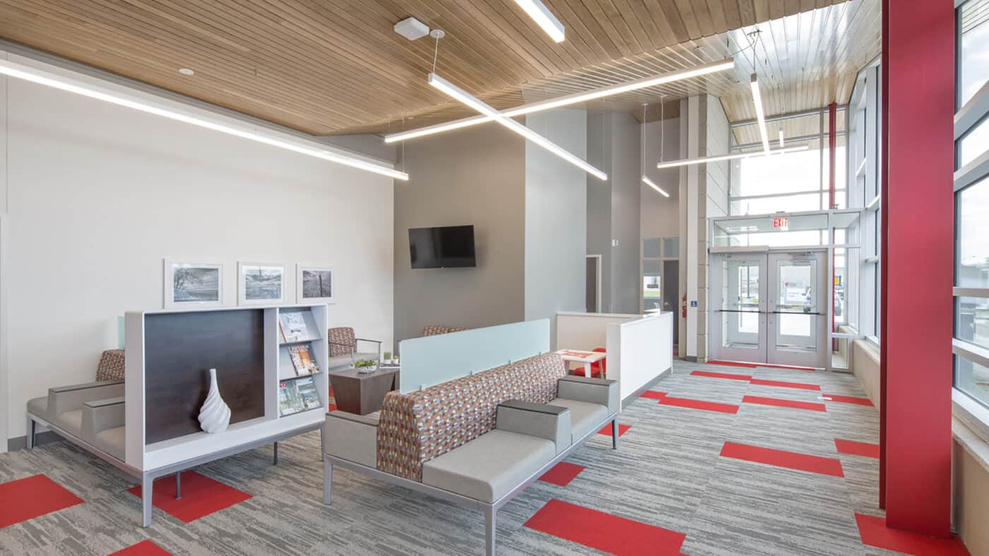 Nebraska Medicine - Primary Care Clinic Seating Area