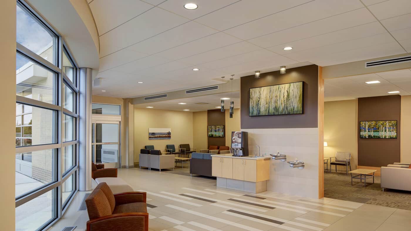 North Shore Health Hospital and Care Center Interior with Seating