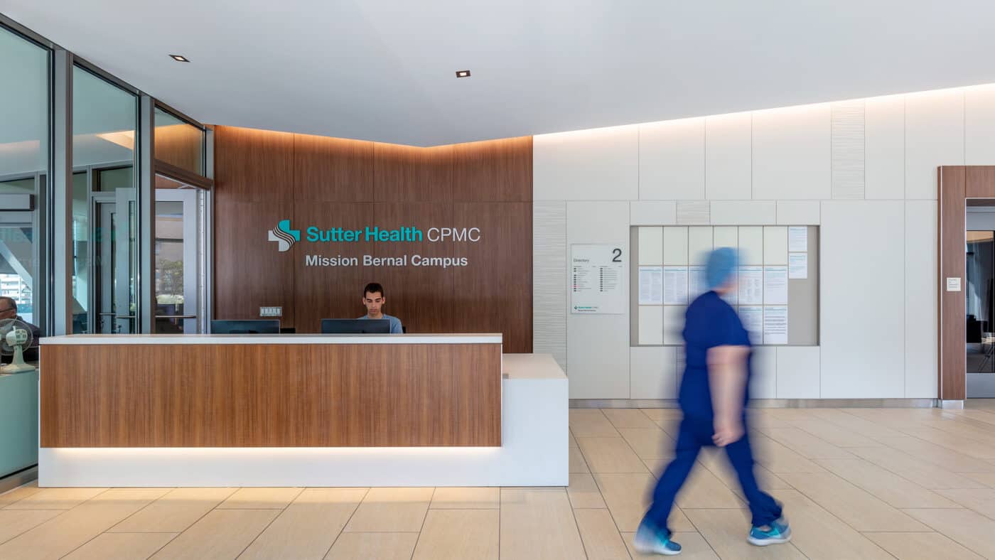 Sutter Health - CPMC - Mission Bernal Campus Hospital Reception Desk