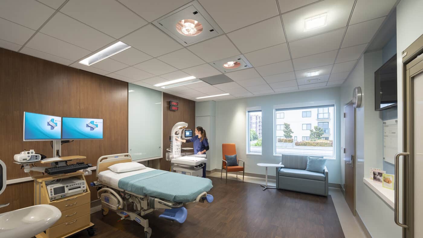 Sutter Health - CPMC Van Ness Campus Hospital Patient Suite