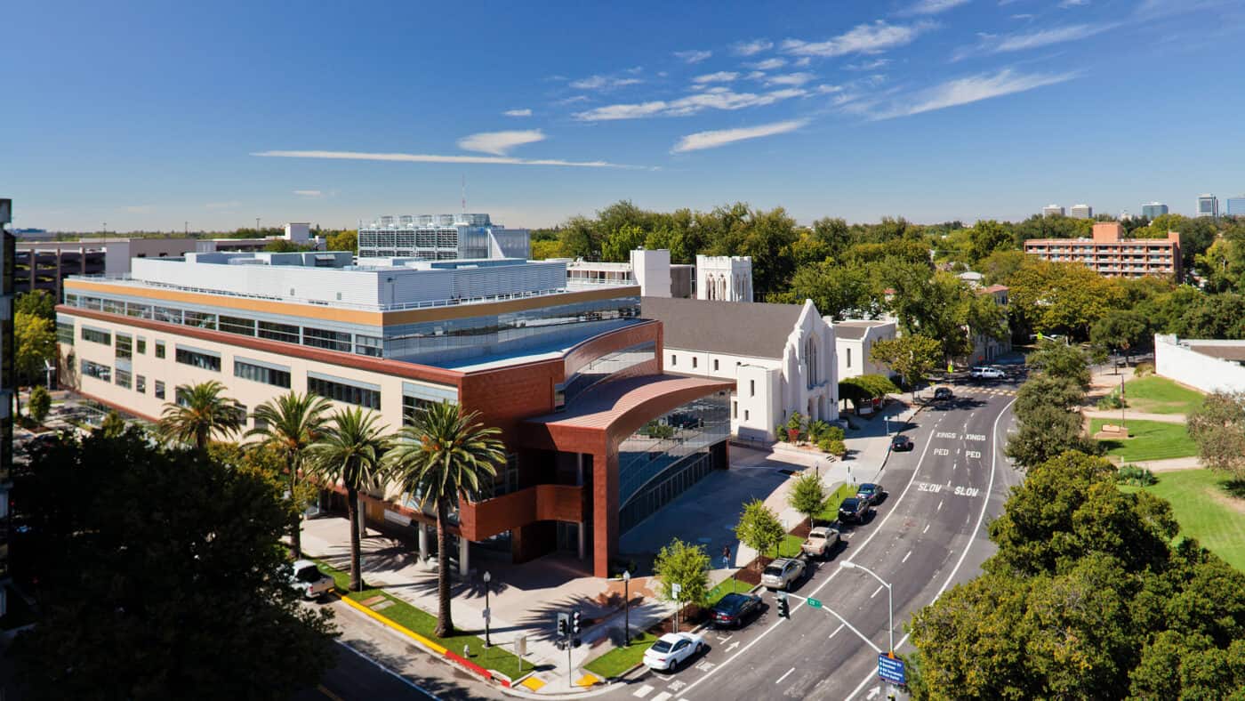 Sutter Health Medical Office Building and Energy Center Aerial View