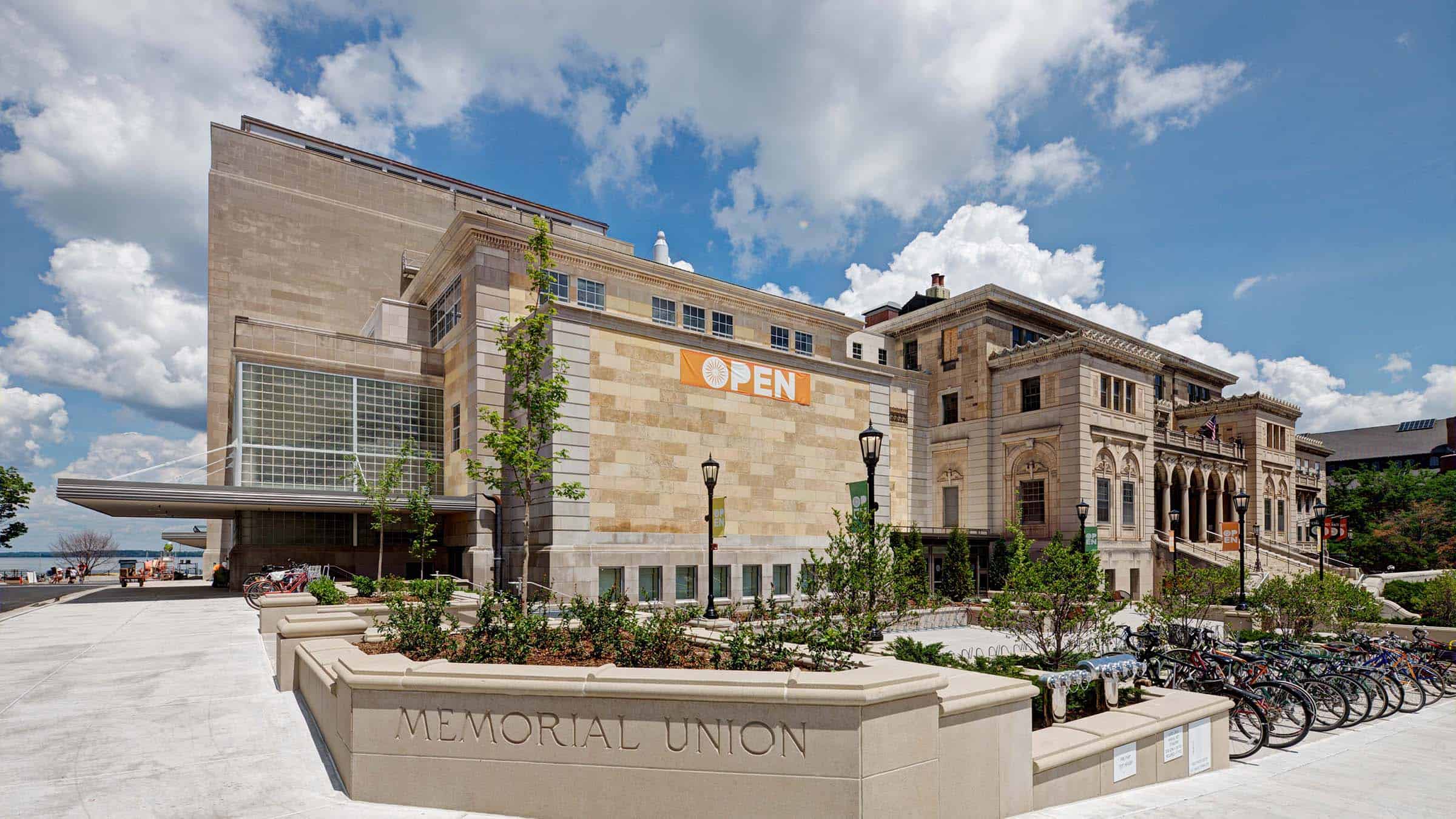 University of Wisconsin-Madison Memorial Union Building Exterior