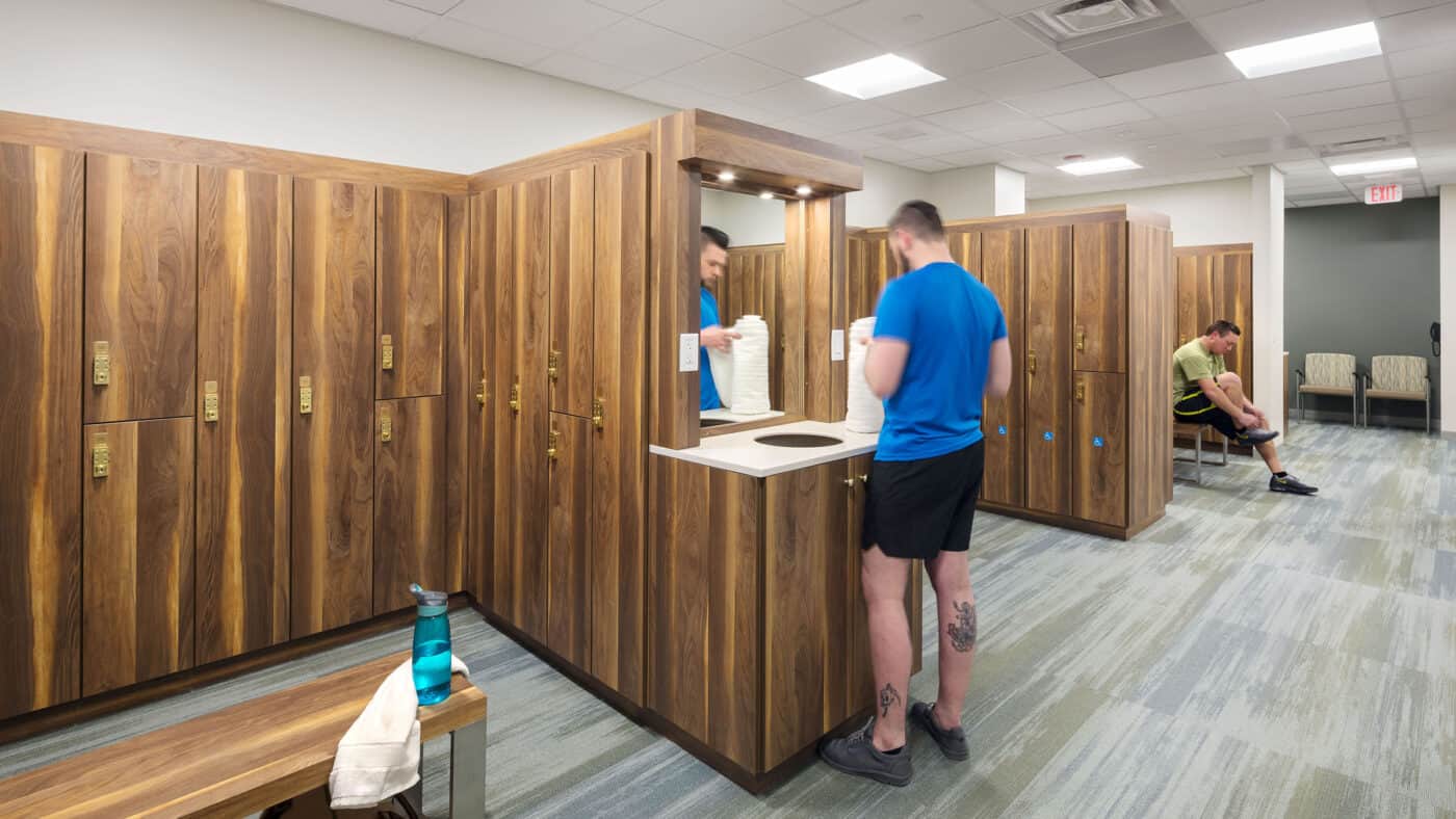 Valley Health System - Valley Center for Health and Wellness - Locker Room