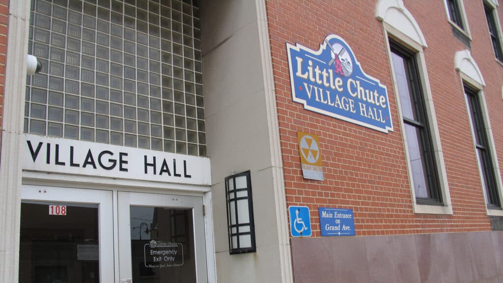 Village of Little Chute - Village Hall Addition Exterior View of Entrance