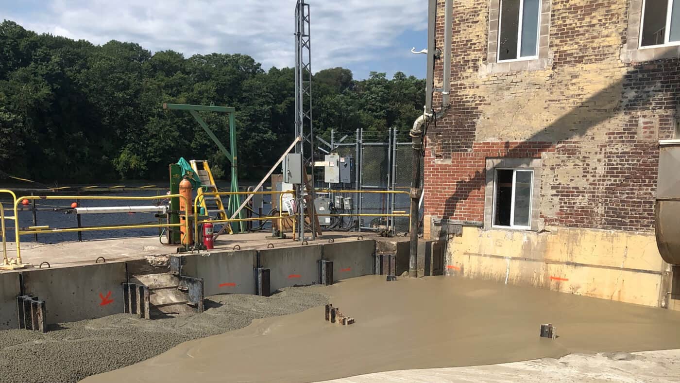 Xcel Energy - Dells Hydrogenerating Station - Concrete Work