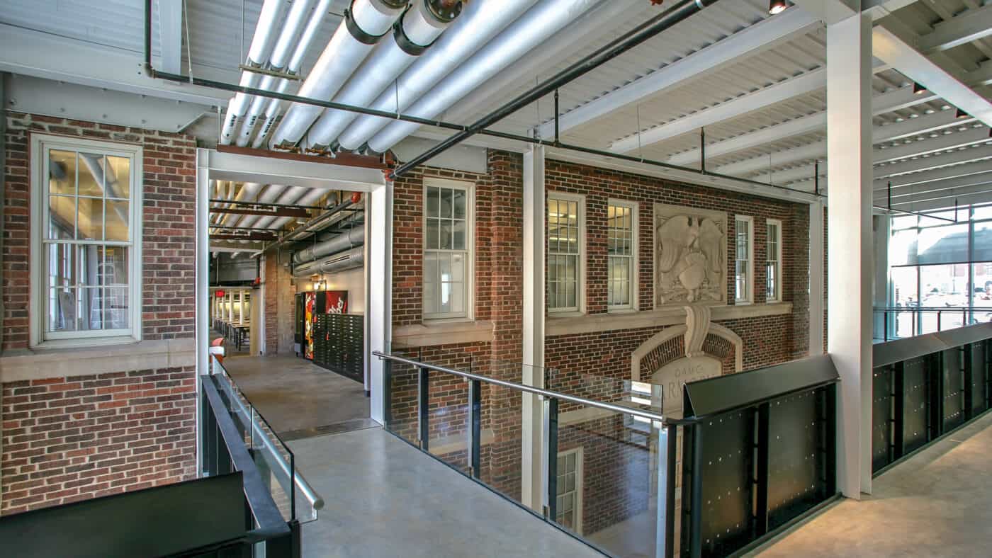 Oklahoma State University - Reynolds School of Architecture hallway